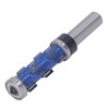 Spiral Flush Trim Router Bit 1/2x19x45mm Dual Bearing Round Shank