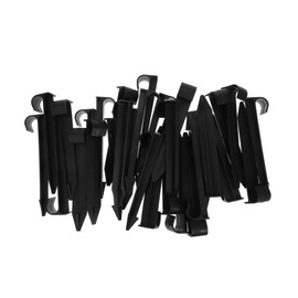 Parliky 50pcs Garden Hose Stakes Hose Holder Durable Ground Anchors for Securing Irrigation Systems Easy Installation for Lawns and Gardens