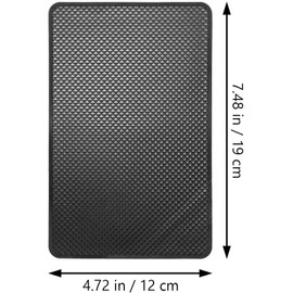 Almohadilla Antideslizante Que Mantienen Objetos Seguros Salpicadero para Tablero de Automóvil de Silicona Lavable 4 Piezas, Accesorios para Auto Interior