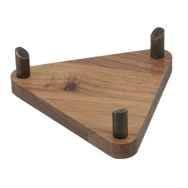 PATIKIL Ball Display Stand 4.7 Inch, Multi-Function Wood Ball Stand