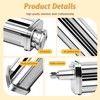 Pasta Roller Attachment for KitchenAid Stand Mixer, Stainless steel Pasta
