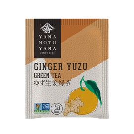 Yamamotoyama Ginger Yuzu Green Tea, 18 bags
