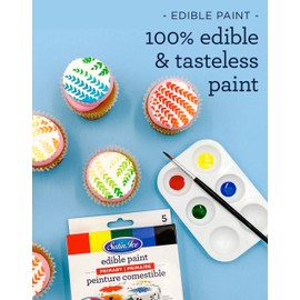 Satin Ice Edible Paint Metallics Kit 5ct - 2.5 fl oz - Box