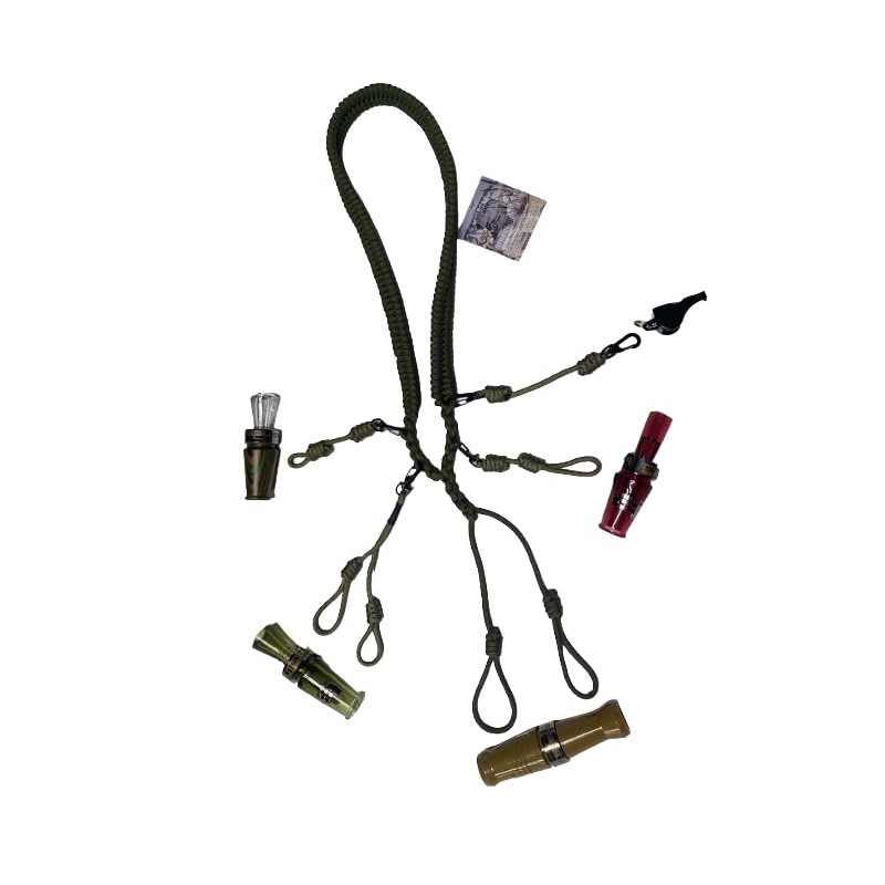 HuntEmUp Ultimate Zip Braid DIY Duck Call Lanyard