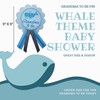 Grandma to Be Pin Whale Baby Shower Under the Sea