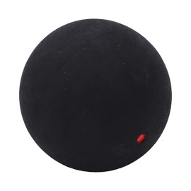 Vbestlife Pelota de Squash, Pelotas de Raqueta de Squash de un Punto de Goma de 37 Mm para Entrenamiento de Competición para Principiantes (Solo Punto Rojo)