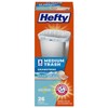 Hefty Bolsas de basura medianas, aroma de agua marina, 4