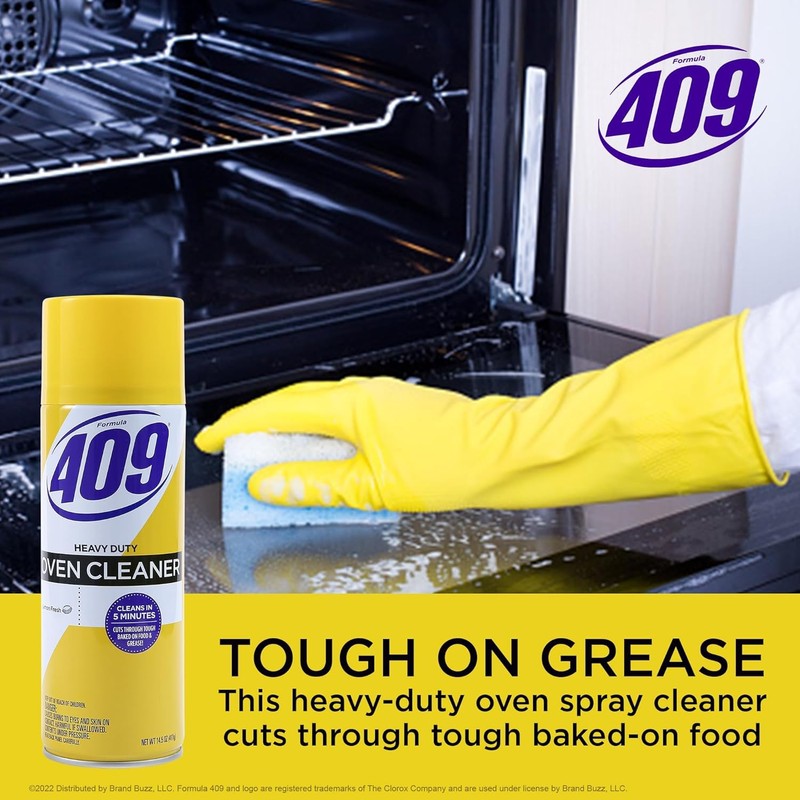 409 Heavy Duty Spray-On Oven Cleaner | Cuts Through Grease