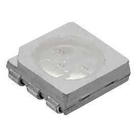 Lumonic 20x Super Bright LEDs Type SMD 5050 – High Power LEDs for DIY Soldering in Green – Diameter: 5 x 5 mm