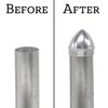 Chain Link Fence 2" (1 7/8" Outer Diameter) External Acorn