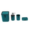 Hosoncovy 4 Pieces Bathroom Accessory Set Bathroom Container Set with