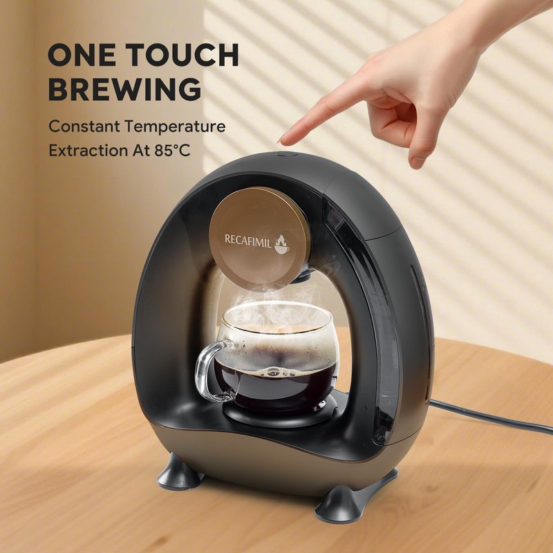 Single Serve Coffee Maker For K Cup Pod and Coffee