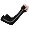 WHITE FANG AC005 (02: Black) Women's Arm Warmer, Arm Cover,