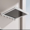 Retractable Clothes Drying Rack with Template Wall Mount Mesh Breathable