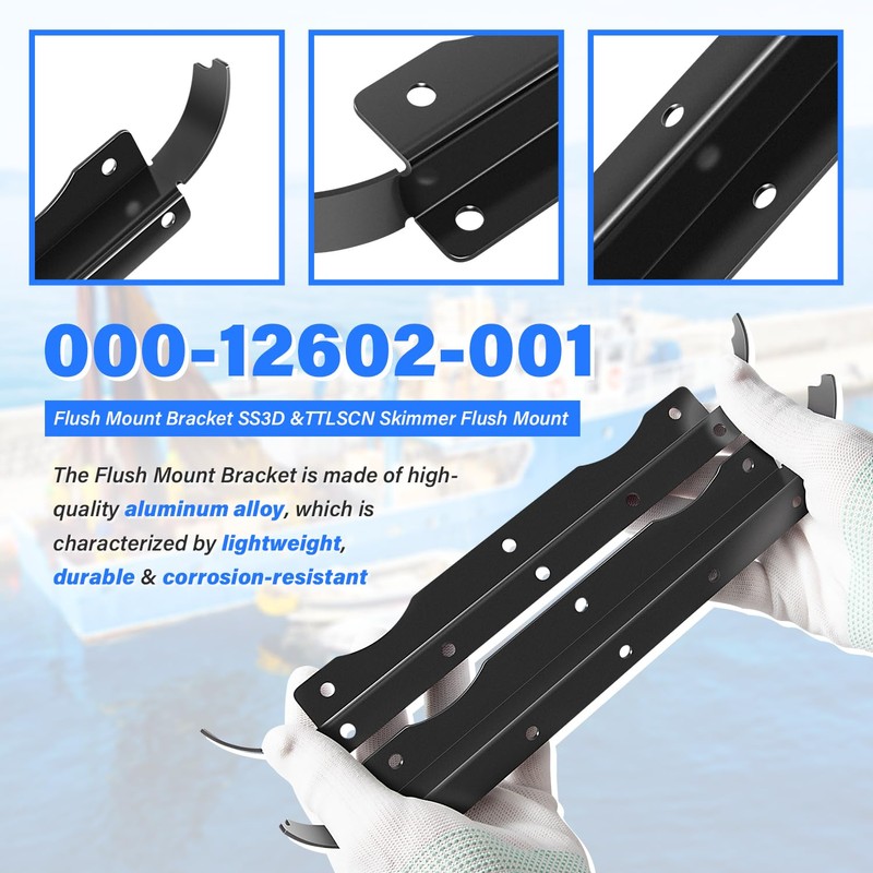 000-12602-001 Flush Mount Bracket Replace for Lowrance SS3D & TTLSCN