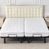 Kingnex Split California King Mattress Topper for Adjustable Bed 2