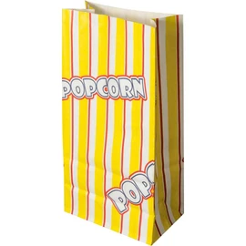 PAPSTAR 100 Popcorn Bags Parchment Replacement 1.3L 20.5cm x 10.5cm x 6cm Popcorn Greaseproof You Will Receive 100 Pieces