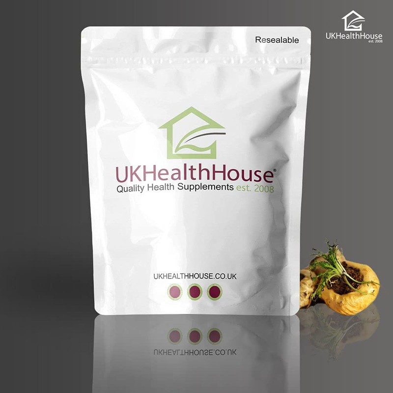 UKHealthHouse Maca Root Extract - 500mg x 120 Tablets -