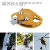 Self Braking Stop Descender for 11‑12.5mm Rope Clamp Grab Rescue