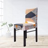 TREJAZ Chair Covers for Dining Room 6 Pack, Stretch Spandex