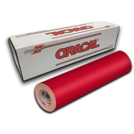 Oracal 631 Exhibition Cal Matte Finish - 12" x 10ft - Red 031