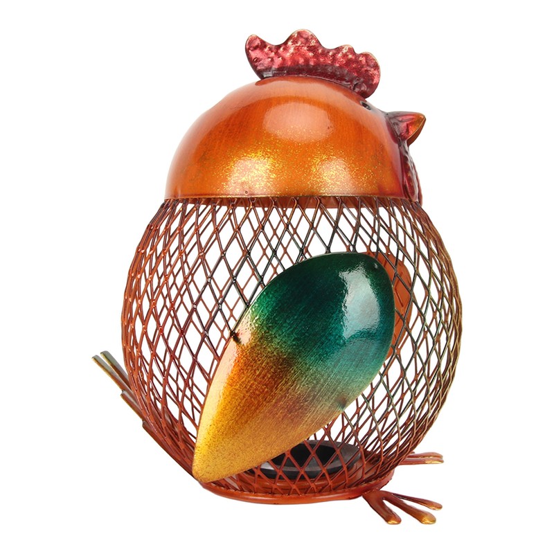 Kids Piggy Bank Cute Chick Style Colorfast Metal Stable Base