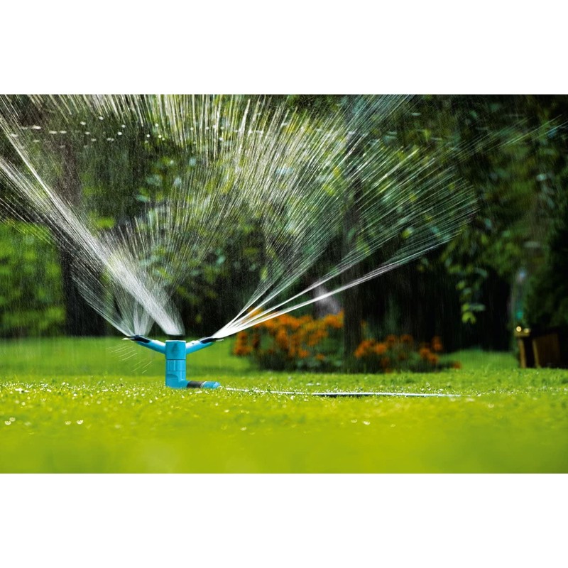 Cellfast ERGO SZ Circular Sprinkler on Triangular Base, Three Arms,