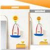 Sunflower Retractable Hooks, Strong Self-Adhesive Sticky Hooks, Traceless & Waterproof,