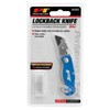 Performance Tool 20205 Folding Utility Knife with Blade Locking Mechanism,
