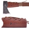 Leather Axe Collar Guard, Axe Handle Wraps Covers for Gardening