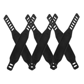 Mipcase 3pairs Adjustable Bike Pedal Straps Footrest Fixing Bands for Exercise of Lightweight Wear-Resistant Pedal Straps for Home Gym Use