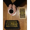 Generisch 78-Piece Gold Foil Tarot Deck, Gold Cards with 36