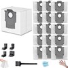 16 Pack Dust Bag Compatible with Roborock S8+ S8 Pro
