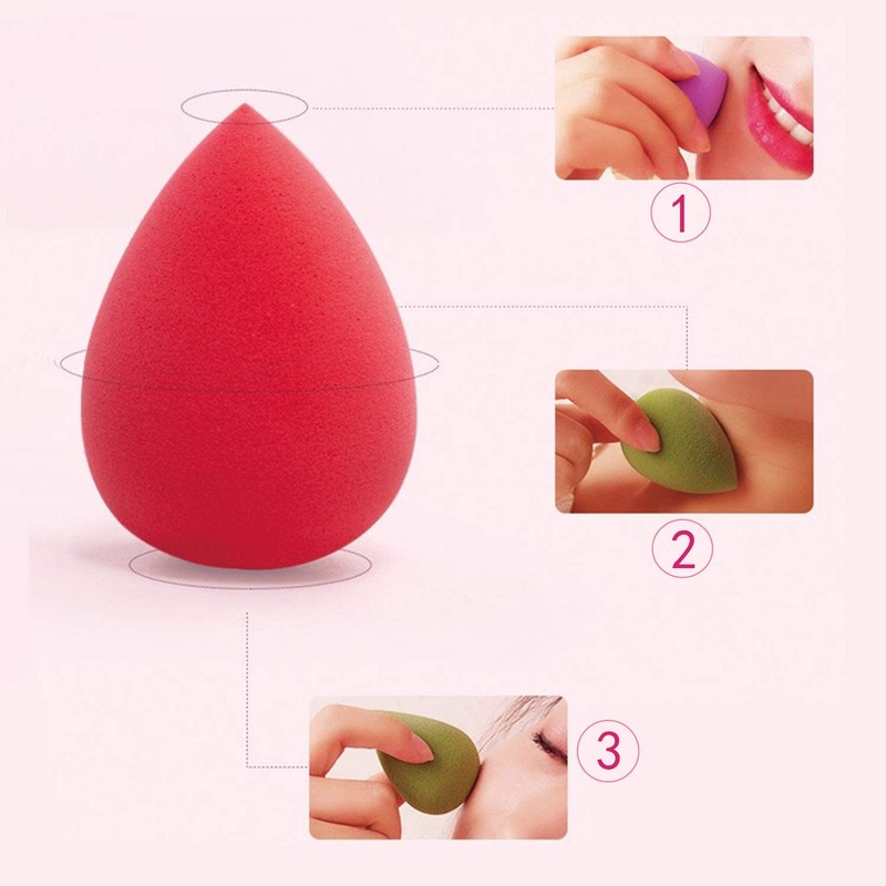 Makeup Sponge Set of 9 Multifunctional Makeup Puff Foundation Sponge