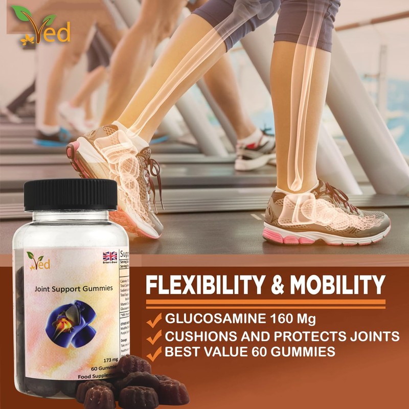 Ved Joint Support Supplement Gummies Extra Strong Glucosamine Gummies for