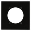 Leviton 2-Gang Flush Mount 2.465-Inch Diameter, Device Receptacle Wallplate, Device