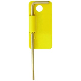 BONDHUS HLS9/64G No.38208 Hex L-Wrench, Short, 9/64 Inch, Short Handle: 0.9 inches (24 mm), Long Handle: 2.5 inches (64 mm), Gold Guard Processing (14K)