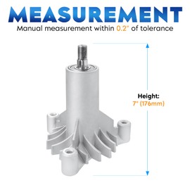 AEagle Mower Parts Deck Rebuild Kit for Craftsman Poulan Husqvarna LT1000 LT2000, Spindles AYP Husqvarna 130794 532130794, Blades 134149, Pulleys 173436 129861 153535, Deck Belt 144959 95"