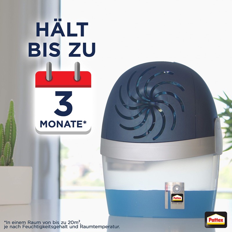 Pattex Aero 360º Dehumidifier, Ultra-Absorbent Room Dehumidifier, Helps Avoid Condensation,