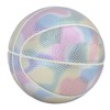 Reflective Basketball Size 7 Cool Bright Glowing Luminous Basketball for