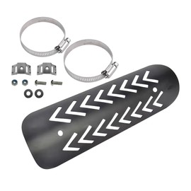 Exhaust Pipe Heat Shield | Anti-Scald Motorcycle Pipe Cover | For Urban Commuting Touring Modification Motocross Protection