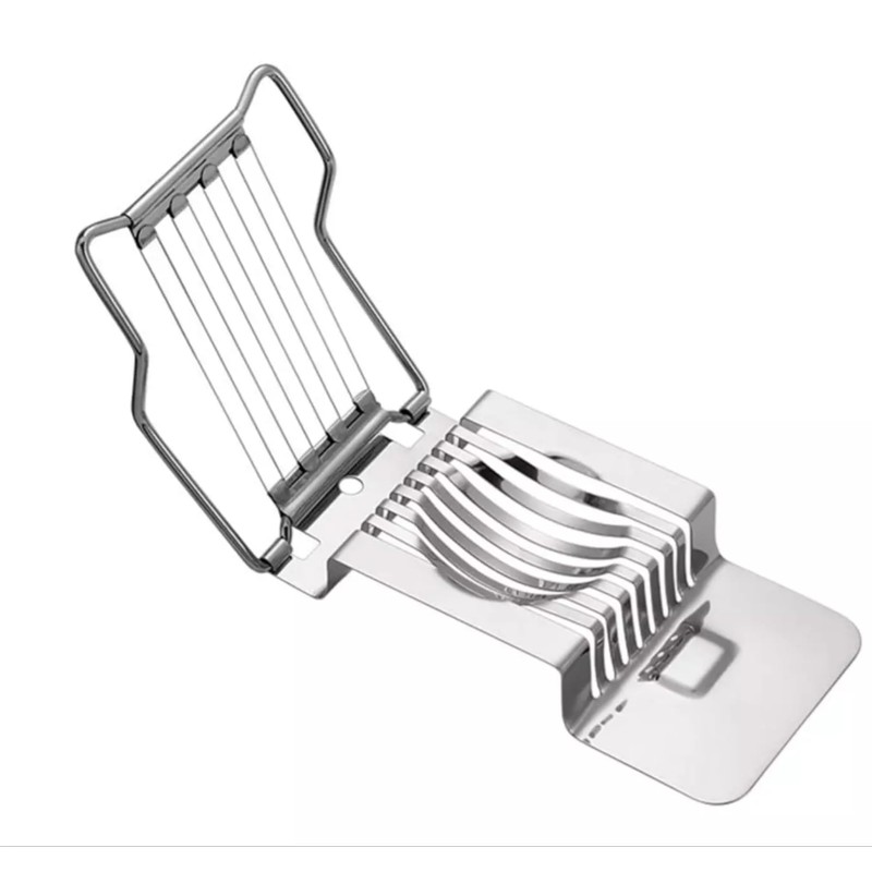 Boiled Egg Slicer, Stainless Steel Heavy Duty Egg Cutter for