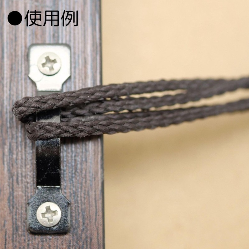 Fukuikinzokukogei Picture Frame Hanging String Round Cord 2mm 2m F-0266