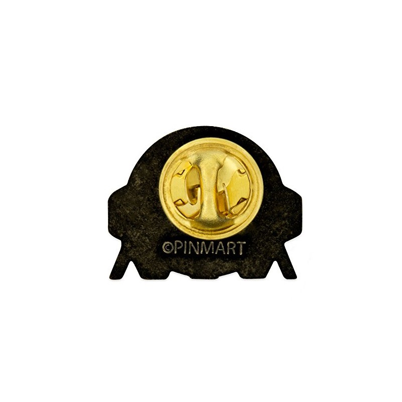 PinMart Antique Bronze Teamwork Globe Lapel Pin