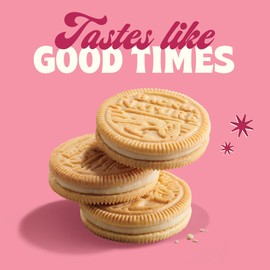 Back to Nature Golden Creme Sandwich Cookies - Dairy Free, Non-GMO, Made with Wheat Flour, Delicious & Quality Snacks, 8.25 Ounce