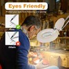 10X Magnifying Glass with Light and Stand, Lighted Magnifying Glasses
