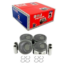 DNJ P181A.20 Oversize Piston Set for 2010-2021 Hyundai, Kia Forte, Forte Koup, Forte5 2.4L L4 16V DOHC 2359cc