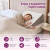Wedge Pillow with Foam Top for Sleeping,Reading and Rest, 8