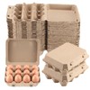 MESHKA Egg Cartons 30 Pack,Classic 3x4 Style Holds 12 Large