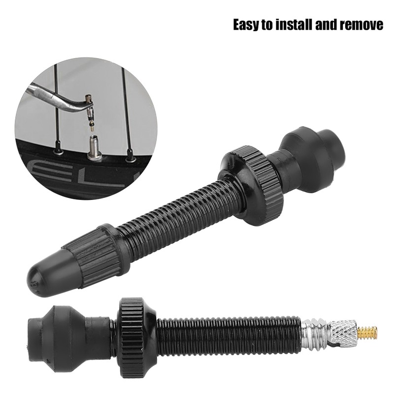 Bicycle Accessories 40mm Detachable Bike Tubeless Tire Extension Cycle Valve
